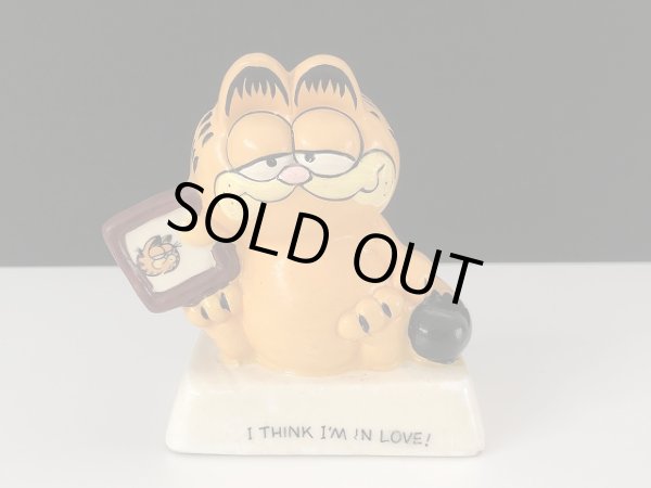 画像1: USA ヴィンテージ ENESCO ガーフィールド 置物 Garfield 1980s (1)