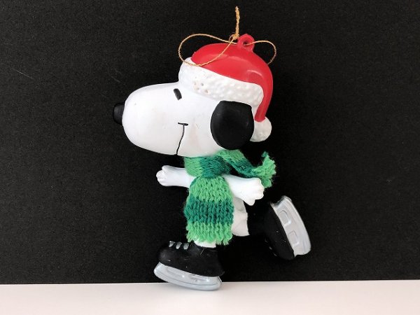 画像1: スヌーピー クリスマス オーナメント PEANUTS オールド USA ヴィンテージ (1)