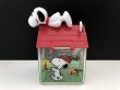 画像3: スヌーピー 50周年記念 ドッグハウス ケース クリスマス SNOOPY PEANUTS USA (3)