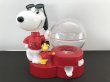 画像1: 1980's スヌーピー JOE COOL ガムボールマシーン ヴィンテージ vintage SNOOPY PEANUTS (1)