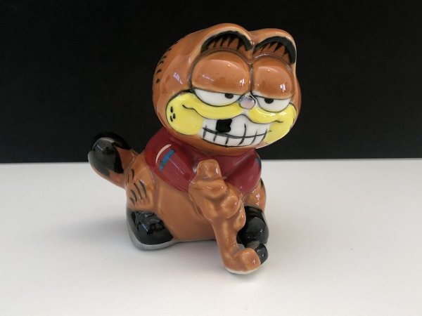 画像1: USA ヴィンテージ ENESCO ガーフィールド 置物 Garfield 1980s (1)