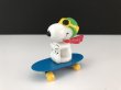 画像1: スヌーピー フライングエース AVIVA社製 ヴィンテージ Mini Diecast TOY 1970's 1980's vintage SNOOPY PEANUTS (1)