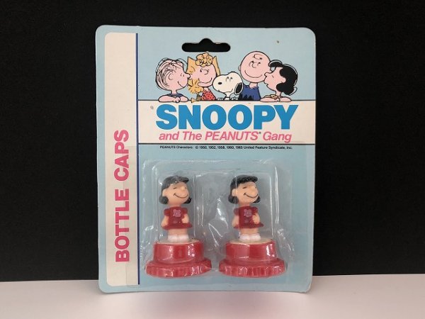 画像1: 未開封 デッドストック WECOLITE ルーシー BOTTLE CAP USA SNOOPY オールド ヴィンテージ スヌーピー (1)