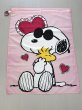 画像1: JOE COOL ジョークール スヌーピー ウッドストック BIG FLAG フラッグ SNOOPY PEANUTS USA (1)