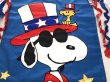 画像3: アンクルサム UNCLE SAM JOE COOL ジョークール スヌーピー ウッドストック BIG FLAG フラッグ SNOOPY PEANUTS USA (3)