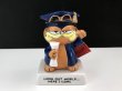 画像1: USA ヴィンテージ ENESCO ガーフィールド 卒業 タグ付き 置物 Garfield 1980s (1)