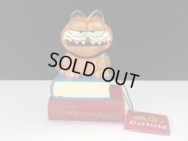 画像1: USA ヴィンテージ ENESCO ガーフィールド 置物 タグ付き Garfield 1980s (1)