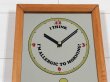 画像6: 激レア MADE IN ENGLAND スヌーピー モーニングアレルギー ミラーウォールクロック 壁掛け時計 SNOOPY ヴィンテージ vintage 1970's  (6)