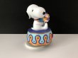 画像4: Snoopy スヌーピー ウッドストック オルゴール Music Box PEANUTS USA (4)