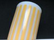 画像8: ヘーゼルアトラス キャンディストライプ 黄色 イエロー ミルクガラスタンブラー vintage HAZEL ATLAS ヴィンテージ (8)