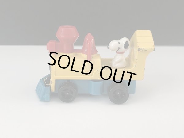 画像1: スヌーピー AVIVA社製 ヴィンテージ Mini Diecast ミニダイキャスト ミニカー TOY 1970's 1980's vintage SNOOPY PEANUTS  (1)