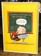 画像1: 1970's MADE IN USA チャーリーブラウン Hallmark ヴィンテージ ポスター スヌーピー USA SNOOPY poster PEANUTS (1)