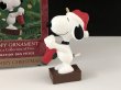 画像1: スヌーピー HALLMARK オーナメント クリスマス サンタ 箱入り KEEPSAKE PEANUTS SNOOPY ヴィンテージ (1)