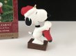 画像3: スヌーピー HALLMARK オーナメント クリスマス サンタ 箱入り KEEPSAKE PEANUTS SNOOPY ヴィンテージ (3)