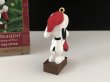 画像4: スヌーピー HALLMARK オーナメント クリスマス サンタ 箱入り KEEPSAKE PEANUTS SNOOPY ヴィンテージ (4)