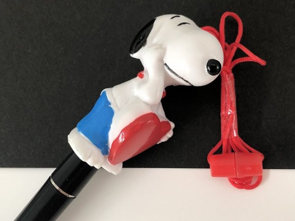 画像1: スヌーピー ペンシルトッパー ヴィンテージ vintage USA SNOOPY  (1)