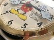画像4: レア!! ミッキーマウス ウォールクロック 壁掛け時計 腕時計型 ヴィンテージ アンティーク ディズニー DISNEY USA (4)