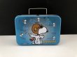 画像1: スヌーピー フライングエース TIN 缶 ヴィンテージ USA PEANUTS オールド (1)