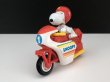 画像1: 1980s ヴィンテージ スヌーピー バイクトイ TOY SNOOPY USA (1)