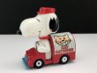 画像2: スヌーピー AVIVA社製 ヴィンテージ Mini Diecast ミニダイキャスト ミニカー TOY 1970's 1980's vintage SNOOPY PEANUTS (2)