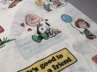 画像13: ヴィンテージ スヌーピー フラットシーツ SNOOPY PEANUTS USA (13)