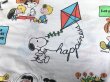 画像10: ヴィンテージ スヌーピー フラットシーツ SNOOPY PEANUTS USA (10)