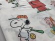 画像15: ヴィンテージ スヌーピー フラットシーツ SNOOPY PEANUTS USA (15)