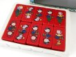 画像3: 2007's PEANUTS スヌーピー クリスマスドミノ DOMINO USA オールド ヴィンテージ (3)