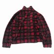 画像6: USED WOOLRICH ウールリッチ チェック ハーフジップ フリースジャケット (6)