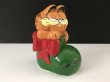 画像1: USA ヴィンテージ ENESCO ガーフィールド 置物 Garfield 1980s (1)