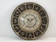 画像2: ヴィンテージ 星座 ホロスコープ ウォールクロック USA zodiac 壁掛け時計  (2)