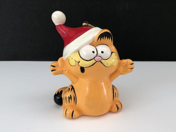 画像1: USA ヴィンテージ ENESCO ガーフィールド 置物 Garfield 1980s (1)