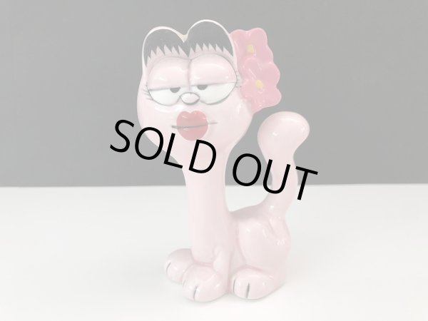 画像1: レア アーリーン USA ヴィンテージ ENESCO 置物 Garfield 1980s ガーフィールド (1)