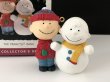 画像1: 1993年 チャーリーブラウン & スノーマン HALLMARK オーナメント 箱入り KEEPSAKE スヌーピー PEANUTS SNOOPY ヴィンテージ (1)