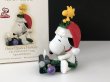 画像1: 2009年 スヌーピー ウッドストック HALLMARK オーナメント 箱入り KEEPSAKE PEANUTS SNOOPY ヴィンテージ (1)