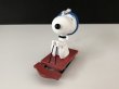 画像3: スヌーピー フィギュア オーナメント PEANUTS オールド USA ヴィンテージ (3)