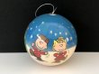 画像2: ビンテージ スヌーピー PEANUTS クリスマス ball ボール オーナメント USA SNOOPY vintage  (2)