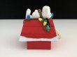 画像4: スヌーピー ドッグハウス クリスマス オーナメント PEANUTS オールド USA ヴィンテージ (4)