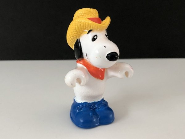 画像1: USA スヌーピー PEANUTS PVC フィギュア スヌーピー ヴィンテージ (1)