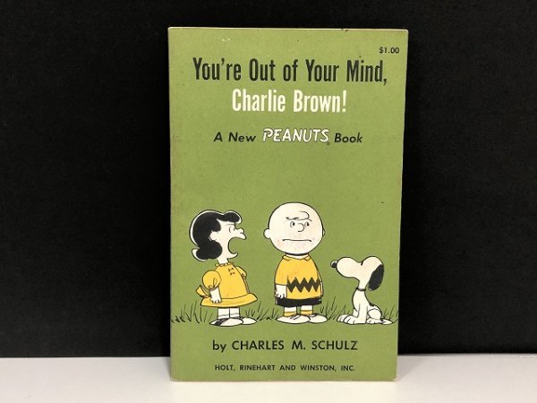 画像1: 1960's ヴィンテージ PEANUTS BOOK コミック 本 1960年代 洋書 vintage スヌーピー チャーリーブラウン (1)