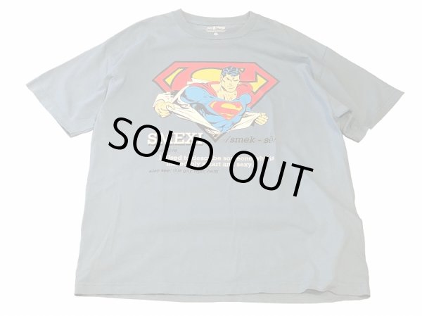 画像1: USED SUPERMAN スーパーマン 半袖Tシャツ S/S Tee  (1)