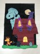 画像1: スヌーピー ウッドストック BIG FLAG フラッグ ハロウィン HALLOWEEN SNOOPY PEANUTS USA (1)