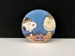 画像1: PEANUTS スヌーピー チャーリーブラウン SNOOPY ヴィンテージ 缶バッジ 缶バッチ USA vintage  (1)