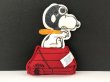 画像4: 1960's 1970's ヴィンテージ スヌーピー フライングエース フェルト ドール SNOOPY PEANUTS USA (4)