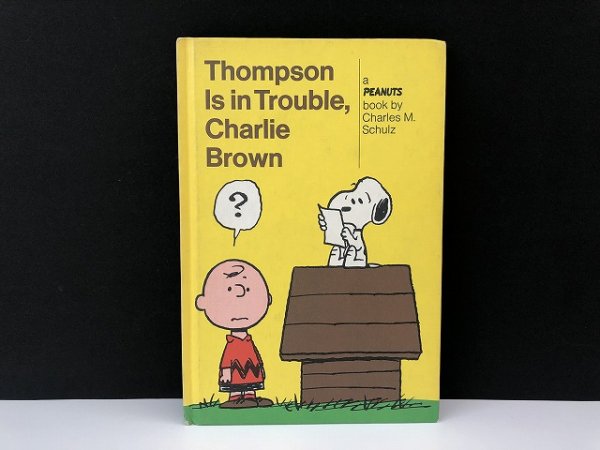 画像1: ヴィンテージ スヌーピー BOOK 本 ハードカバー PEANUTS 洋書 vintage USA 1960's 1970's (1)