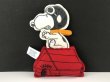 画像1: 1960's 1970's ヴィンテージ スヌーピー フライングエース フェルト ドール SNOOPY PEANUTS USA (1)