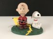 画像1: ヴィンテージ Danbury Mint ダンバリーミント 1993s [STRUNG OUT] スヌーピー チャーリーブラウン フィギュア 置物 USA PEANUTS (1)