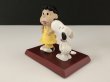 画像2: ヴィンテージ Danbury Mint ダンバリーミント 1994s [SNOOPY'S KISS] スヌーピー ルーシー フィギュア 置物 USA PEANUTS  (2)