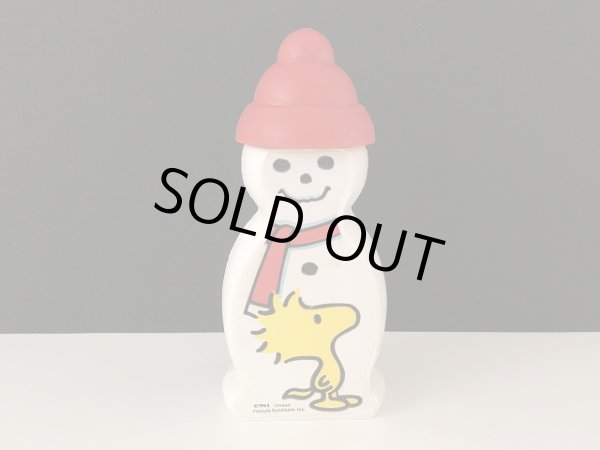 画像1: ウッドストック 雪だるま 置物 USA オールド ヴィンテージ (1)