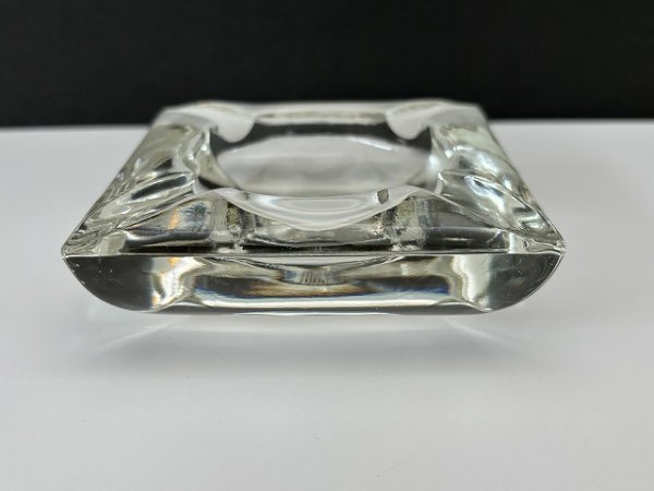画像1: USA ヴィンテージ ガラス アッシュトレイ 灰皿 vintage  (1)